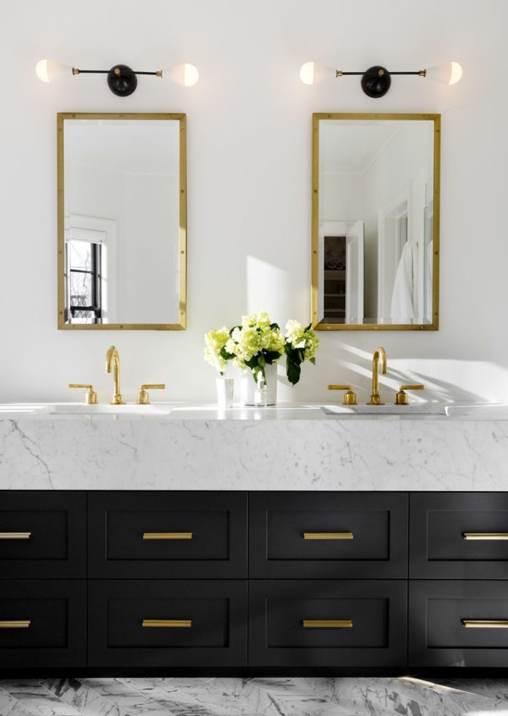 Luxurious Bathroom Vanity Design Idea