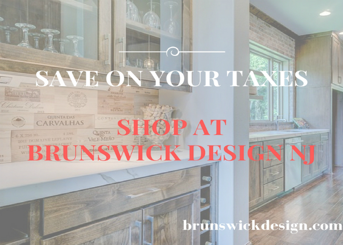 Shop at Brunswick Design NJ and Save on Your Taxes